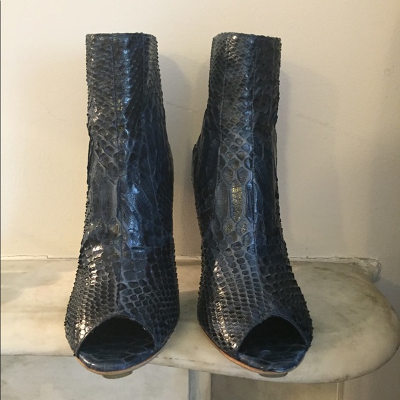 Alexandre Birman Python Booties - Picture 8 of 13